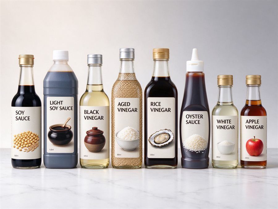 Soy sauce & vinegar