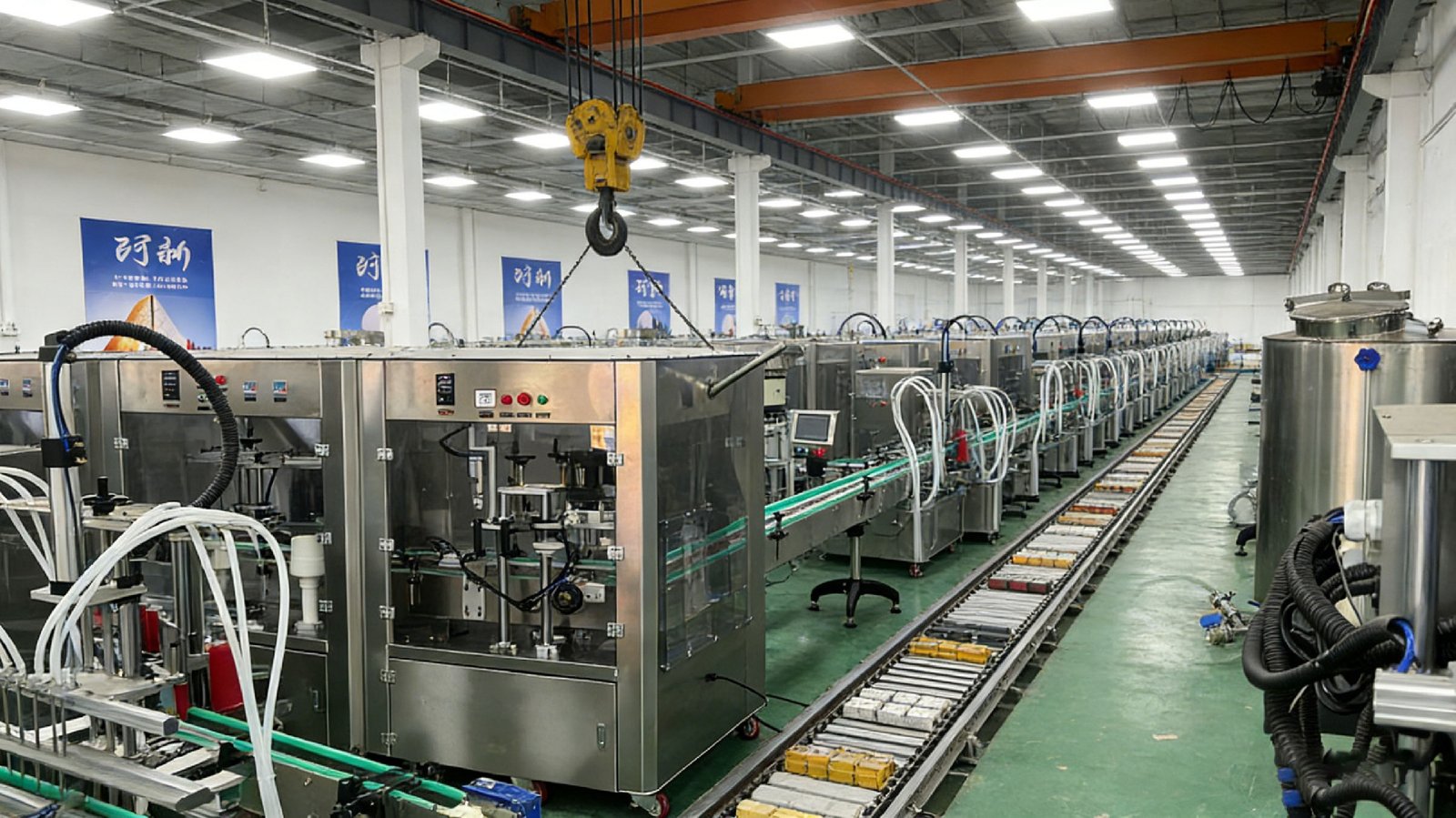 Full filling line built up