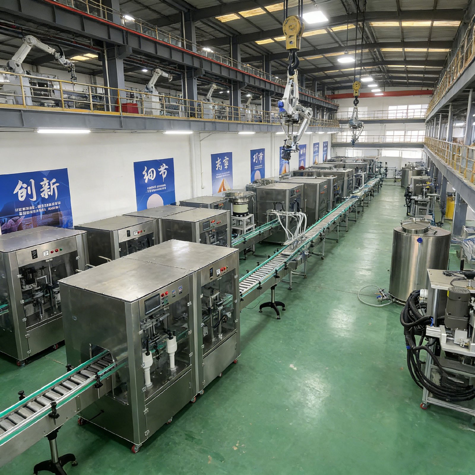Automated filling line