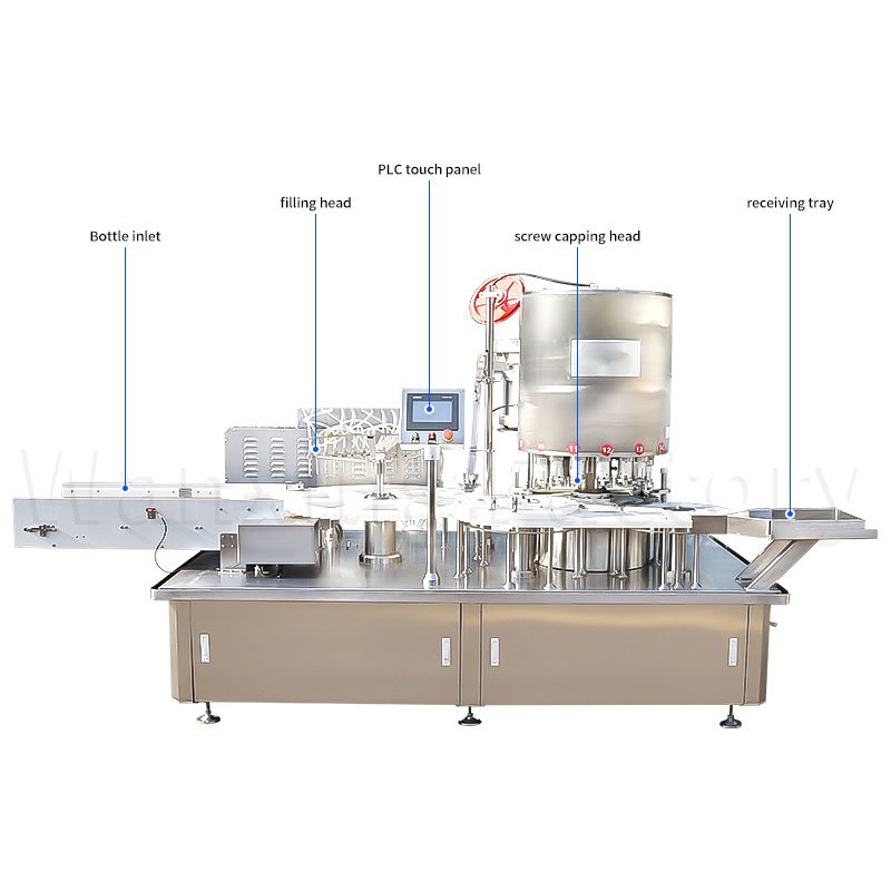 14-Head Filling & 12-Head Capping Machine