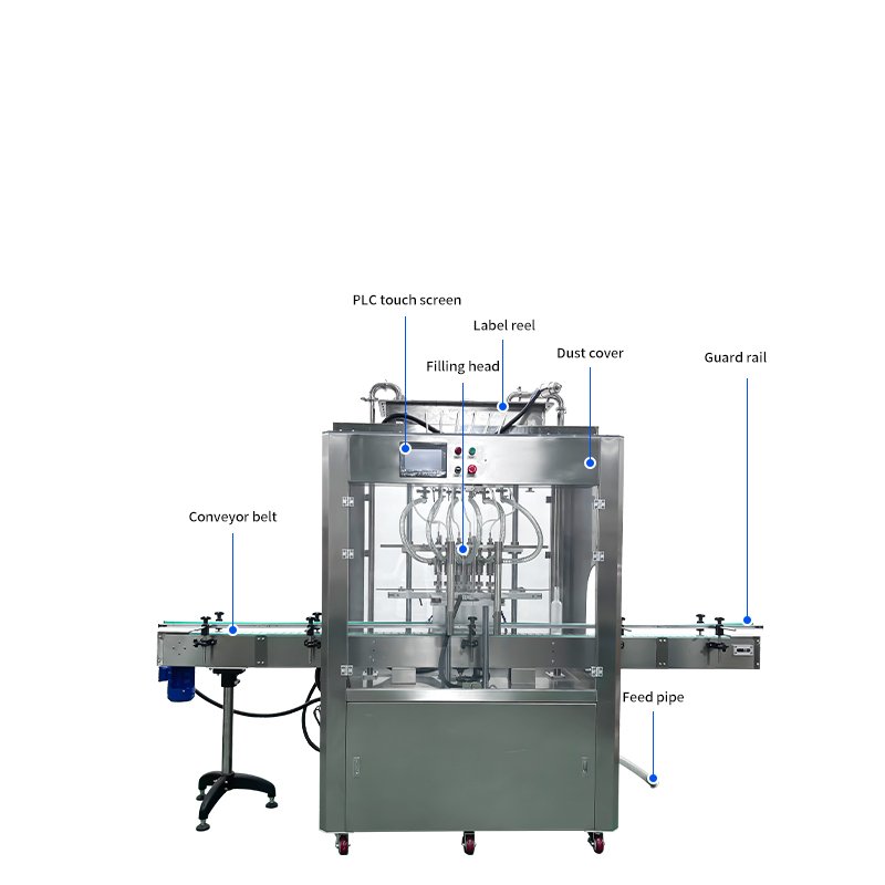 6-Head Negative Pressure Filler