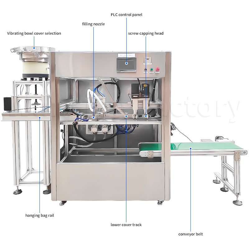Double-Head Spout Pouch Filling Machine
