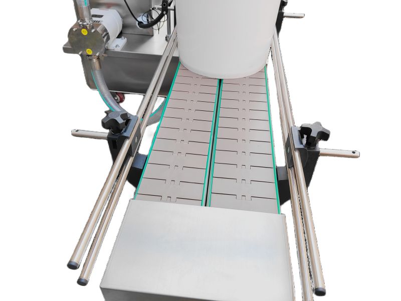 Plastic Steel Double Chain Plate Conveyor Be