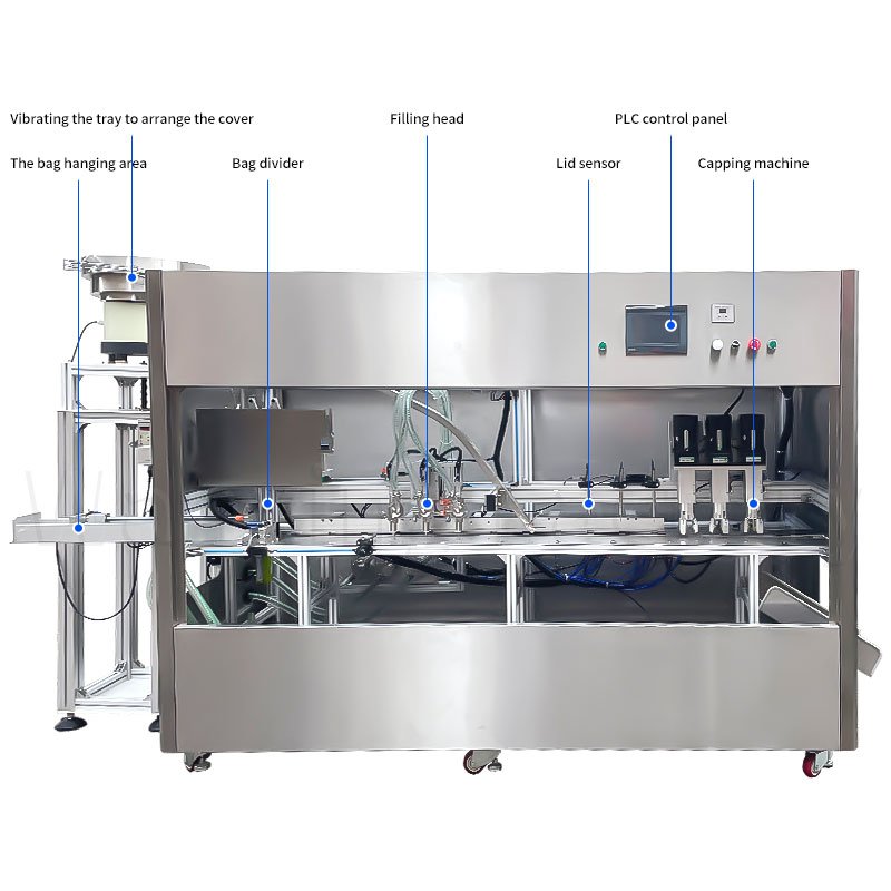 Parameter sheet for Three-Head Spout Pouch Filling Machine