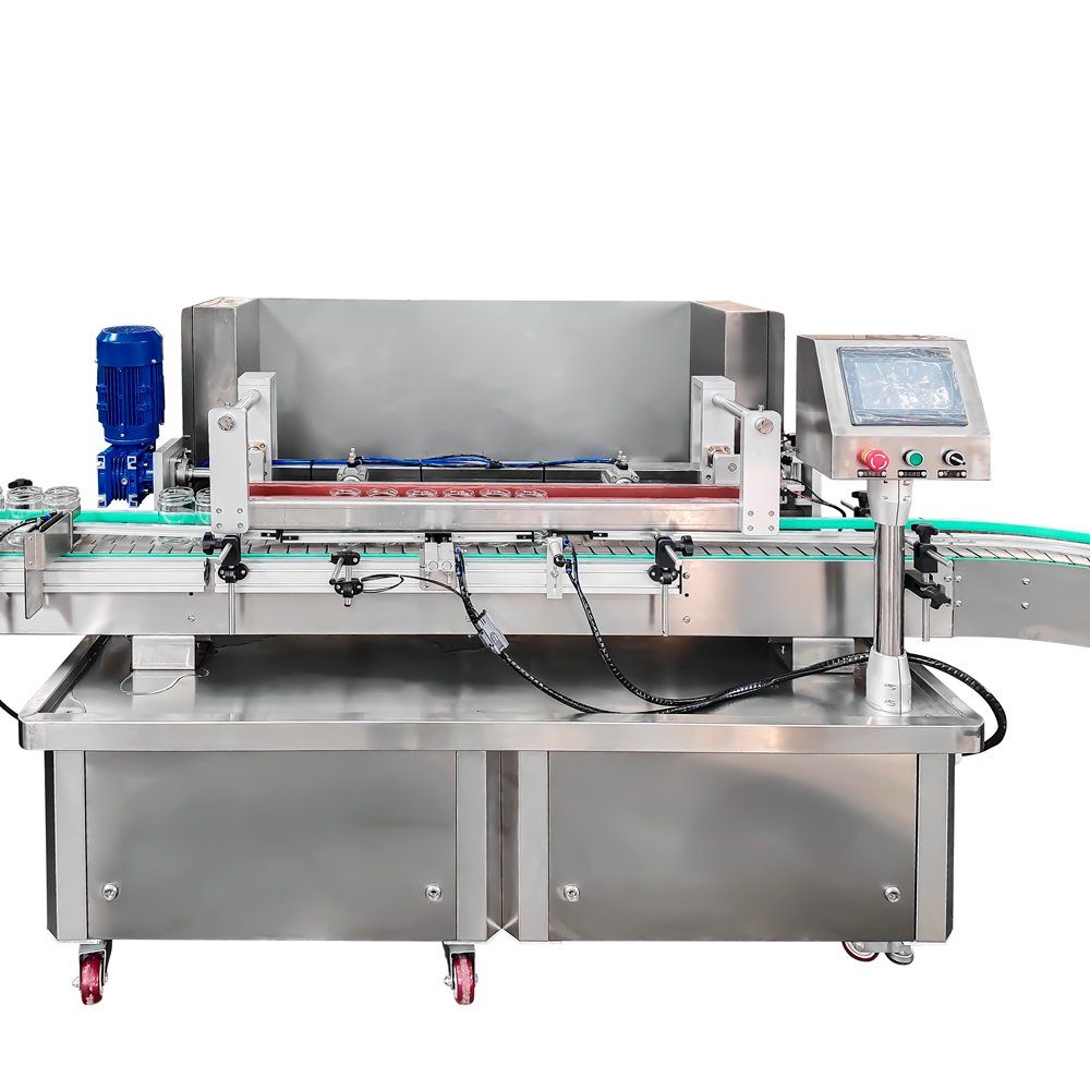 Brush Washing, Filling & Capping Machine