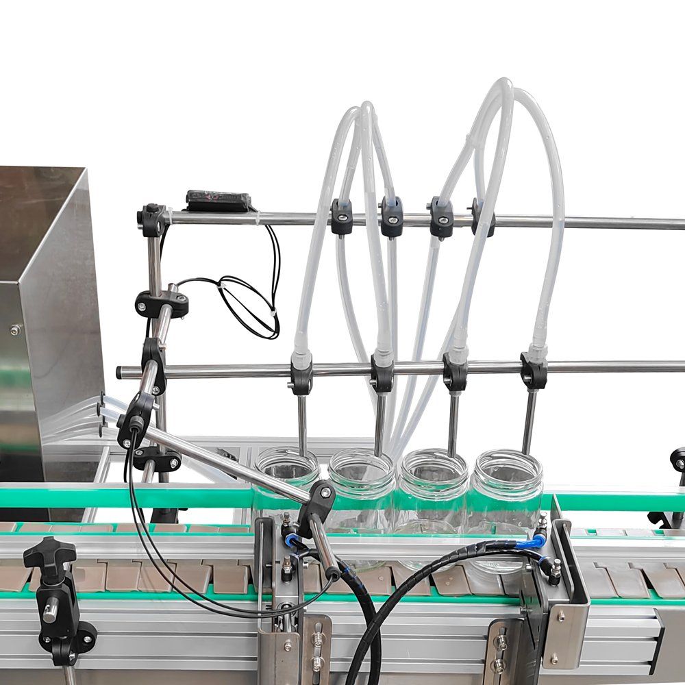 Brush Washing, Filling & Capping Machine