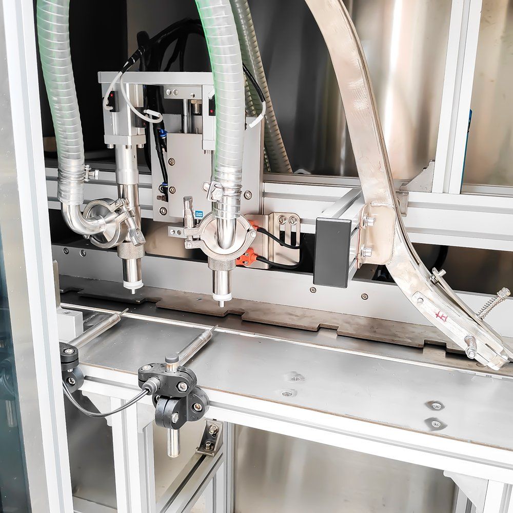 Double-Head Cabinet Spout Pouch Filler