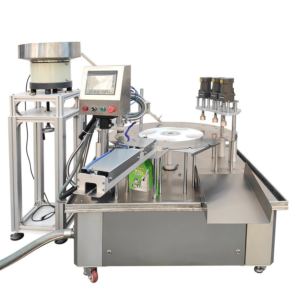 Rotary Spout Pouch Filling Machine