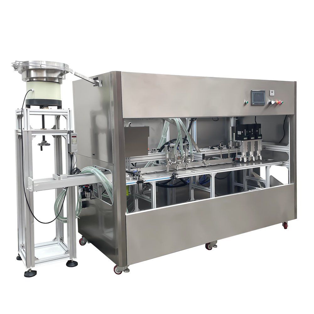 Three-Head Spout Pouch Filling Machine