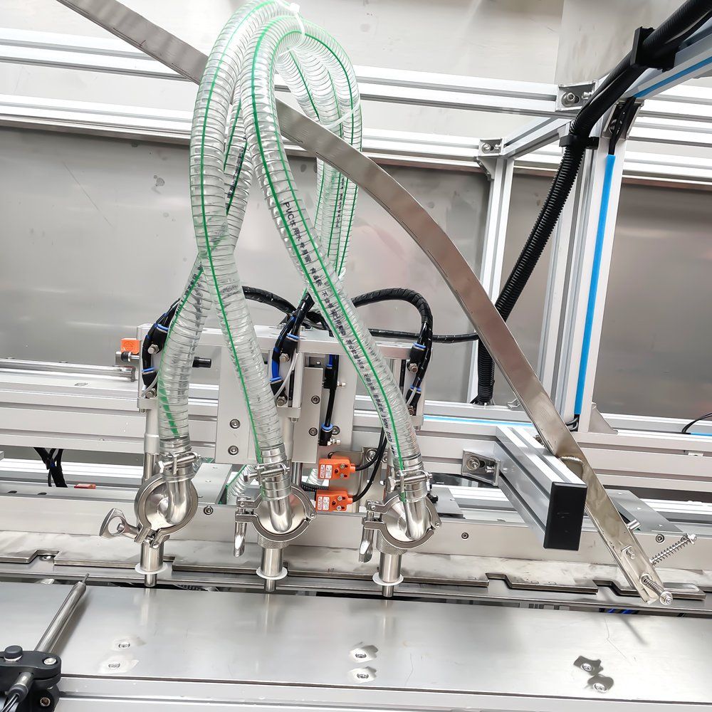 Three-Head Spout Pouch Filling Machine
