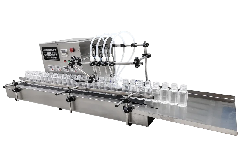 Tabletop 4-Head Gear Pump Filler