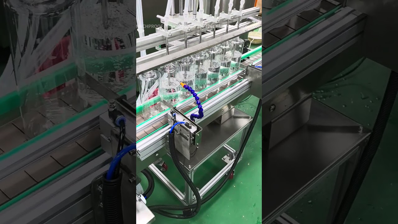 Dishwashing Liquid Filling Machine — 1000 ml PET bottle · filling & capping line · magnetic pump · ±1%