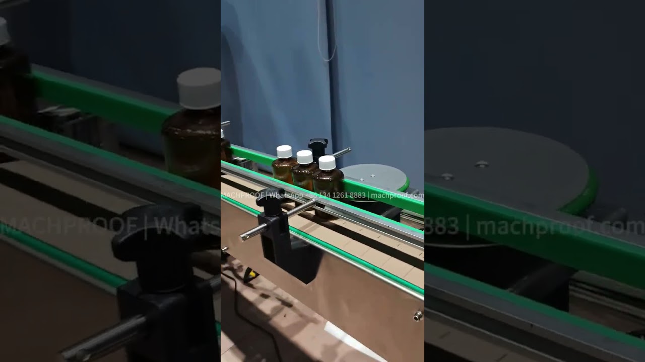 Eucalyptus Oil Filling Machine — 100 ml PET bottle · filling, capping, labeling & coding line · ±1%