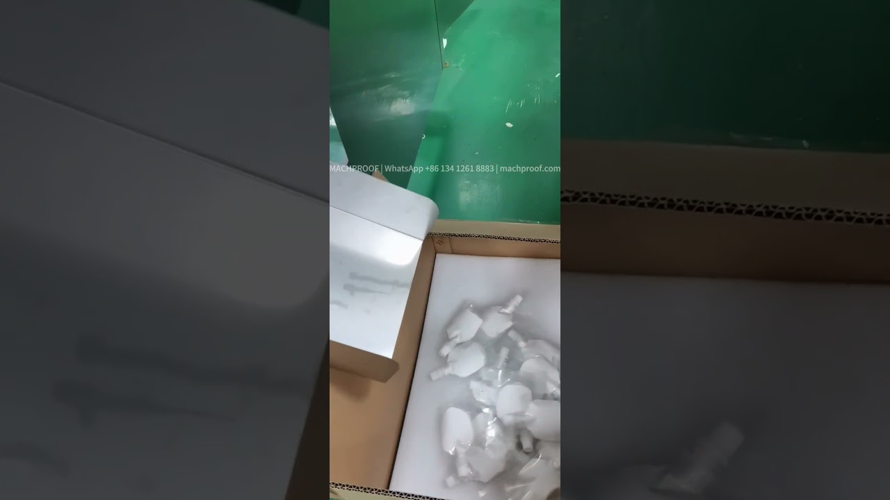 Paint Filling Machine — 100 ml stand-up pouch · piston pump · high-viscosity filling · automatic