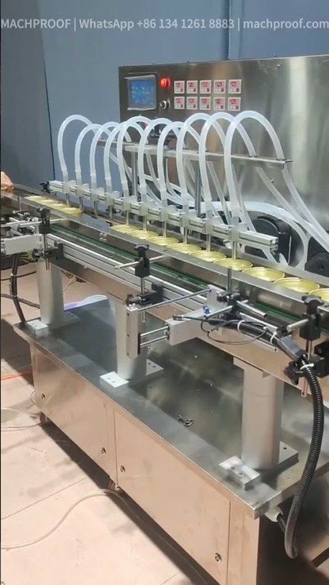 Bird's Nest Drink Filling Machine — 100-500 ml Plastic Bottle Filling Line · Peristaltic Pump