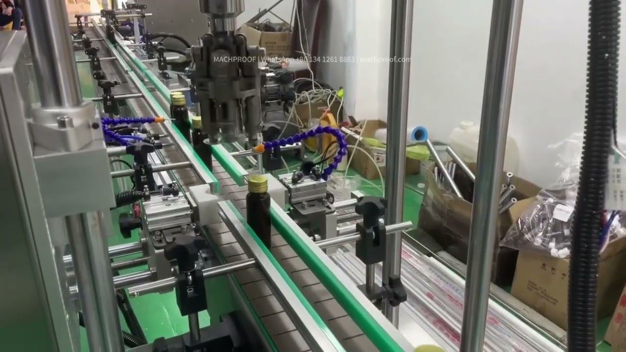 Oral Liquid Bottle Filling & Capping Machine
