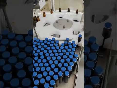 Glass Vial Filling Machine — 10-30 ml Medicine Liquid · 2 Heads · Peristaltic Pump