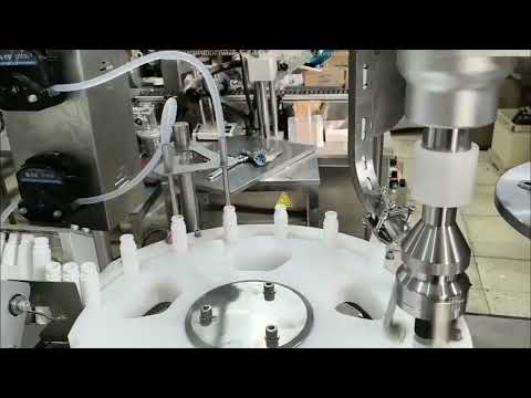 Oral Liquid Bottle Filling Machine — 10-30 ml Plastic Bottle · 2 Heads · Peristaltic Pump